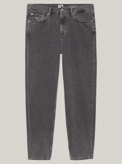 Jeansy*Tommy Hilfiger Luźne Jeansy Isaac Z Efektem Wyblaknięcia DENIM BLACK