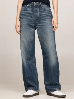 Jeansy*Tommy Hilfiger Luźne Jeansy Z Prostą Nogawką I średnim Stanem KOA