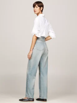 Jeansy*Tommy Hilfiger Luźne Jeansy Z Prostą Nogawką I Wysokim Stanem JOY