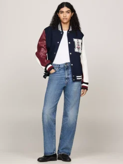 Jeansy*Tommy Hilfiger Luźne Jeansy Z Prostymi Nogawkami WASHED INDIGO