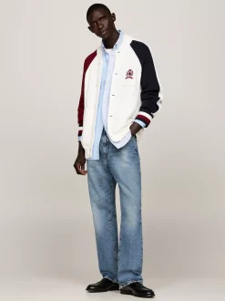 Jeansy*Tommy Hilfiger Luźne Jeansy Z Prostymi Nogawkami WASHED INDIGO