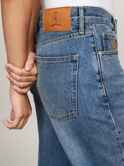 Jeansy*Tommy Hilfiger Luźne Jeansy Z Prostymi Nogawkami WASHED INDIGO