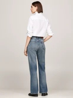 Jeansy*Tommy Hilfiger Luźne Jeansy Z Rozszerzaną Nogawką PAT