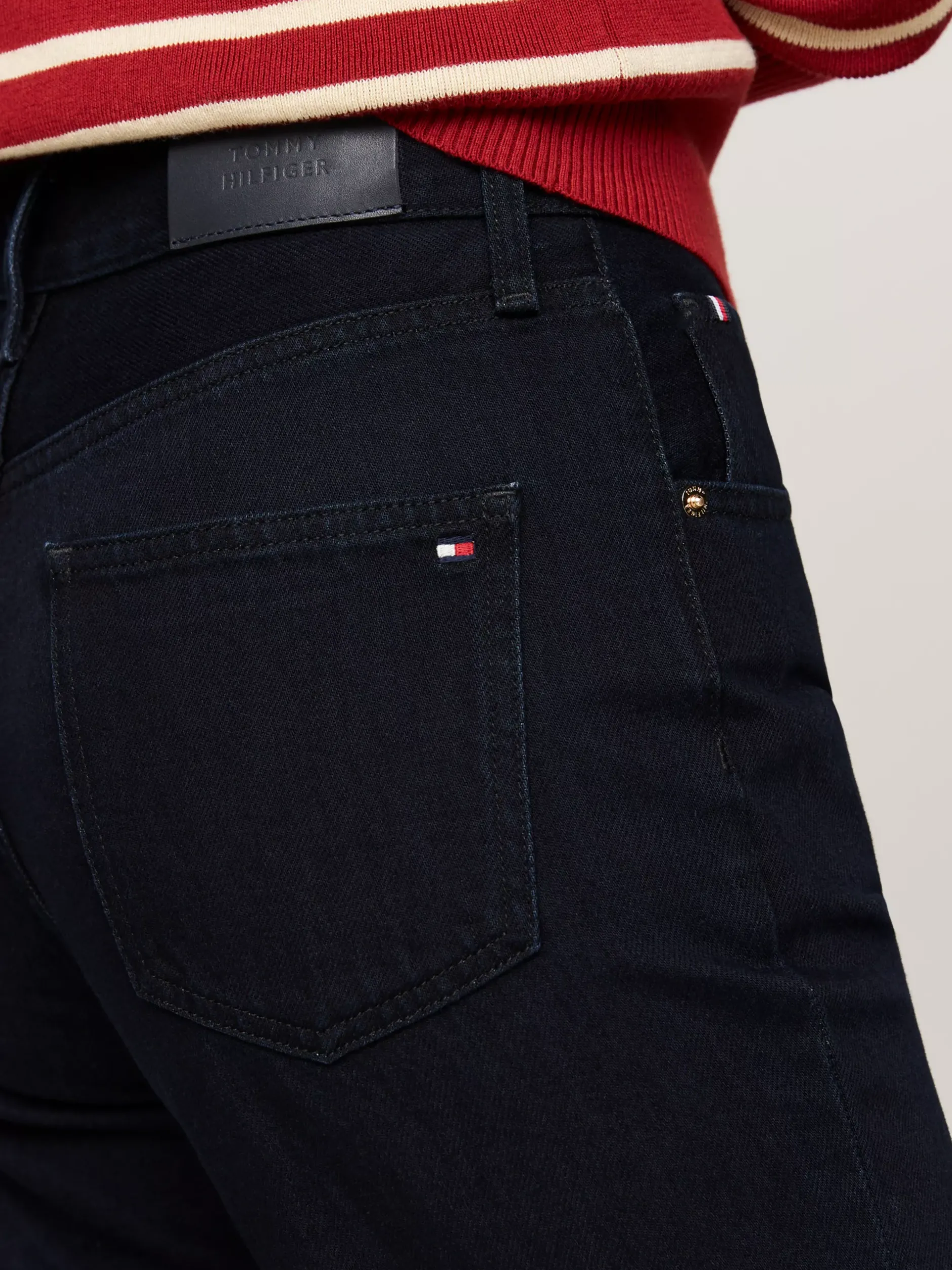 Jeansy*Tommy Hilfiger Luźne Jeansy Z Rozszerzaną Nogawką DEB