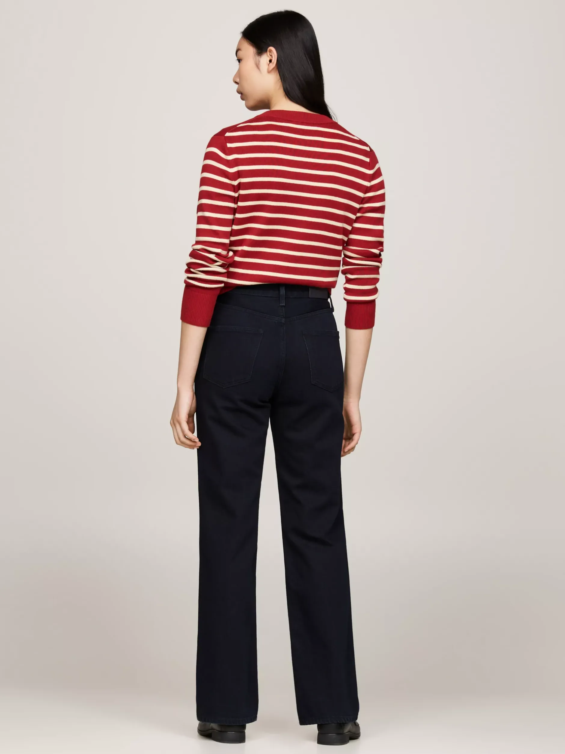 Jeansy*Tommy Hilfiger Luźne Jeansy Z Rozszerzaną Nogawką DEB