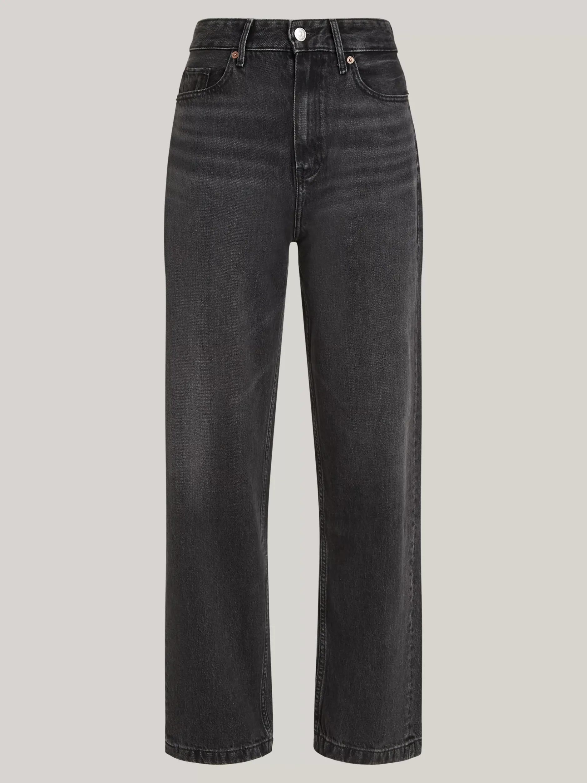 Jeansy*Tommy Hilfiger Luźne Jeansy Z Wysokim Stanem CAL