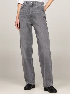 Jeansy*Tommy Hilfiger Luźne Jeansy Z Wysokim Stanem GER
