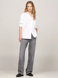 Jeansy*Tommy Hilfiger Luźne Jeansy Z Wysokim Stanem GER