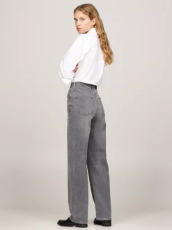 Jeansy*Tommy Hilfiger Luźne Jeansy Z Wysokim Stanem GER