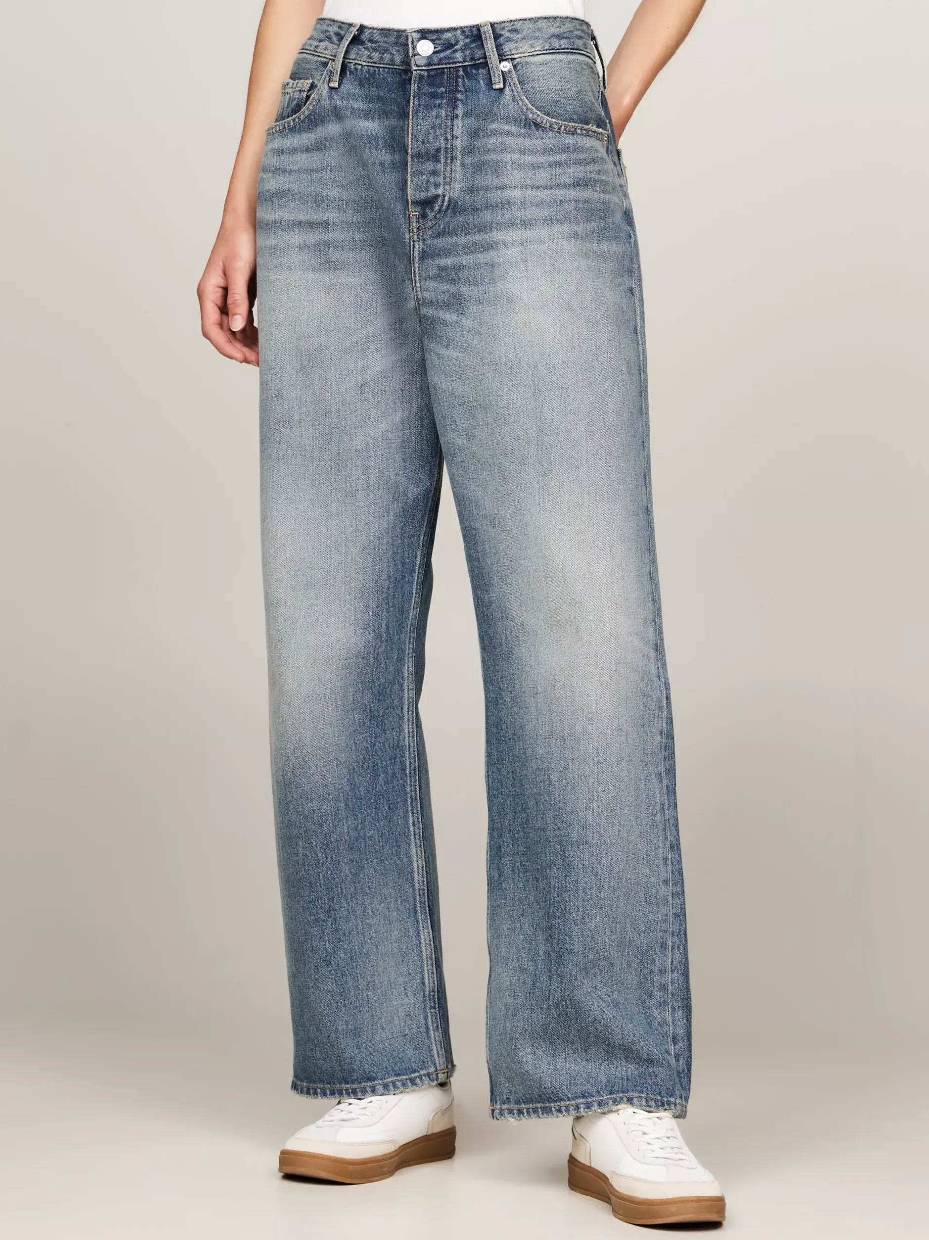 Jeansy*Tommy Hilfiger Luźne Jeansy Ze średnim Stanem MEG