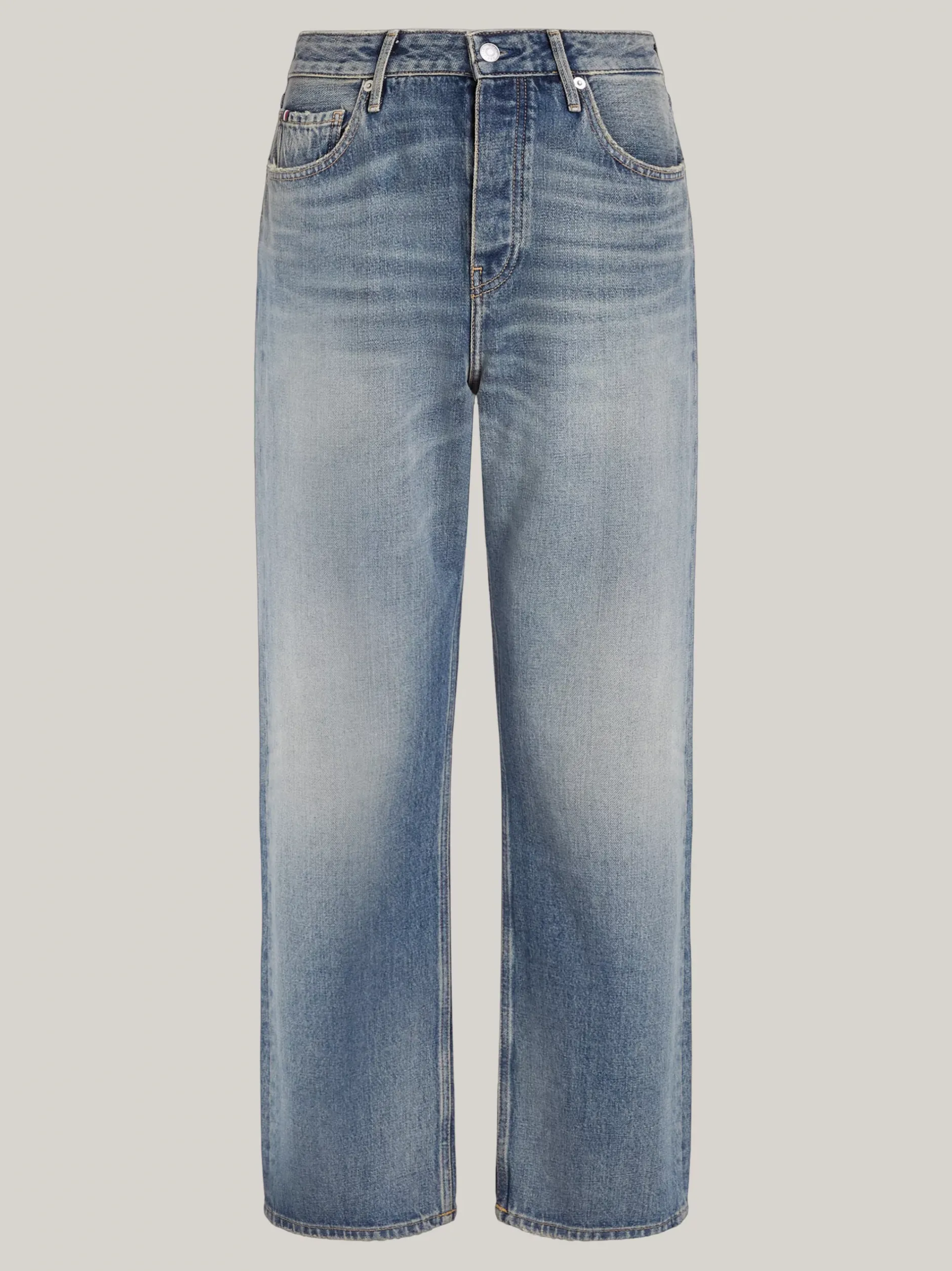 Jeansy*Tommy Hilfiger Luźne Jeansy Ze średnim Stanem MEG