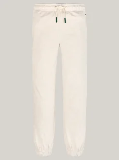 Spodnie, Szorty I Spódnice*Tommy Hilfiger Luźne Joggery Curved W Stylu Varsity Z Logo HEATHERED OAT