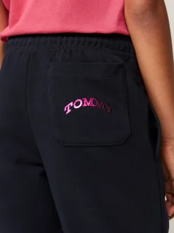 Spodnie, Szorty I Spódnice*Tommy Hilfiger Luźne Joggery Curved W Stylu Varsity Z Logo DESERT SKY