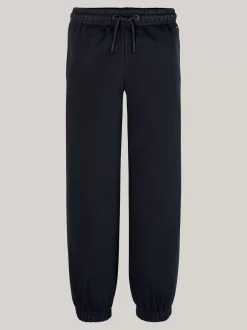 Spodnie, Szorty I Spódnice*Tommy Hilfiger Luźne Joggery Curved W Stylu Varsity Z Logo DESERT SKY
