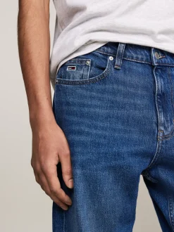 Jeansy*Tommy Hilfiger Luźne, Zwężane Jeansy Isaac DENIM DARK