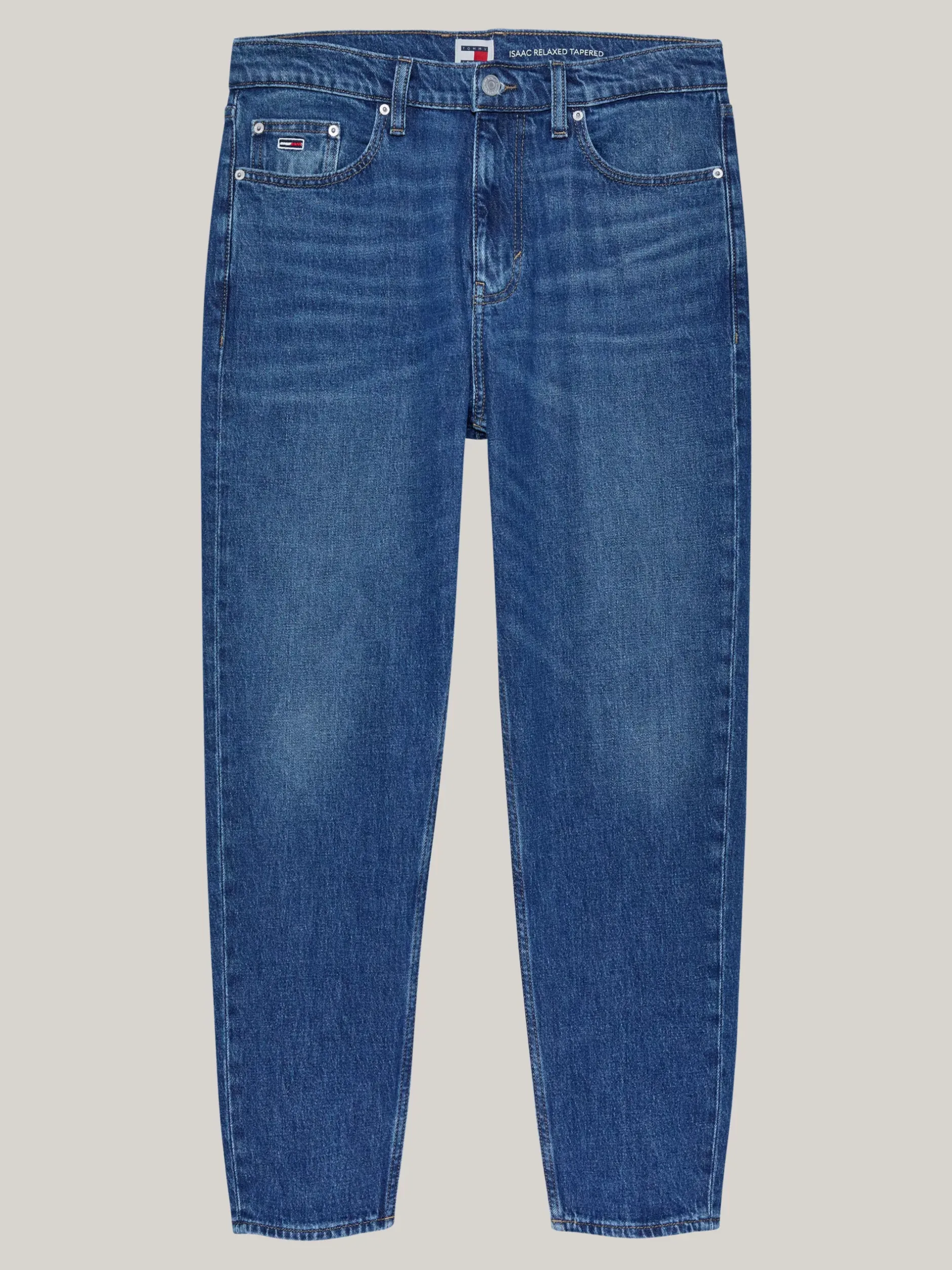 Jeansy*Tommy Hilfiger Luźne, Zwężane Jeansy Isaac DENIM DARK