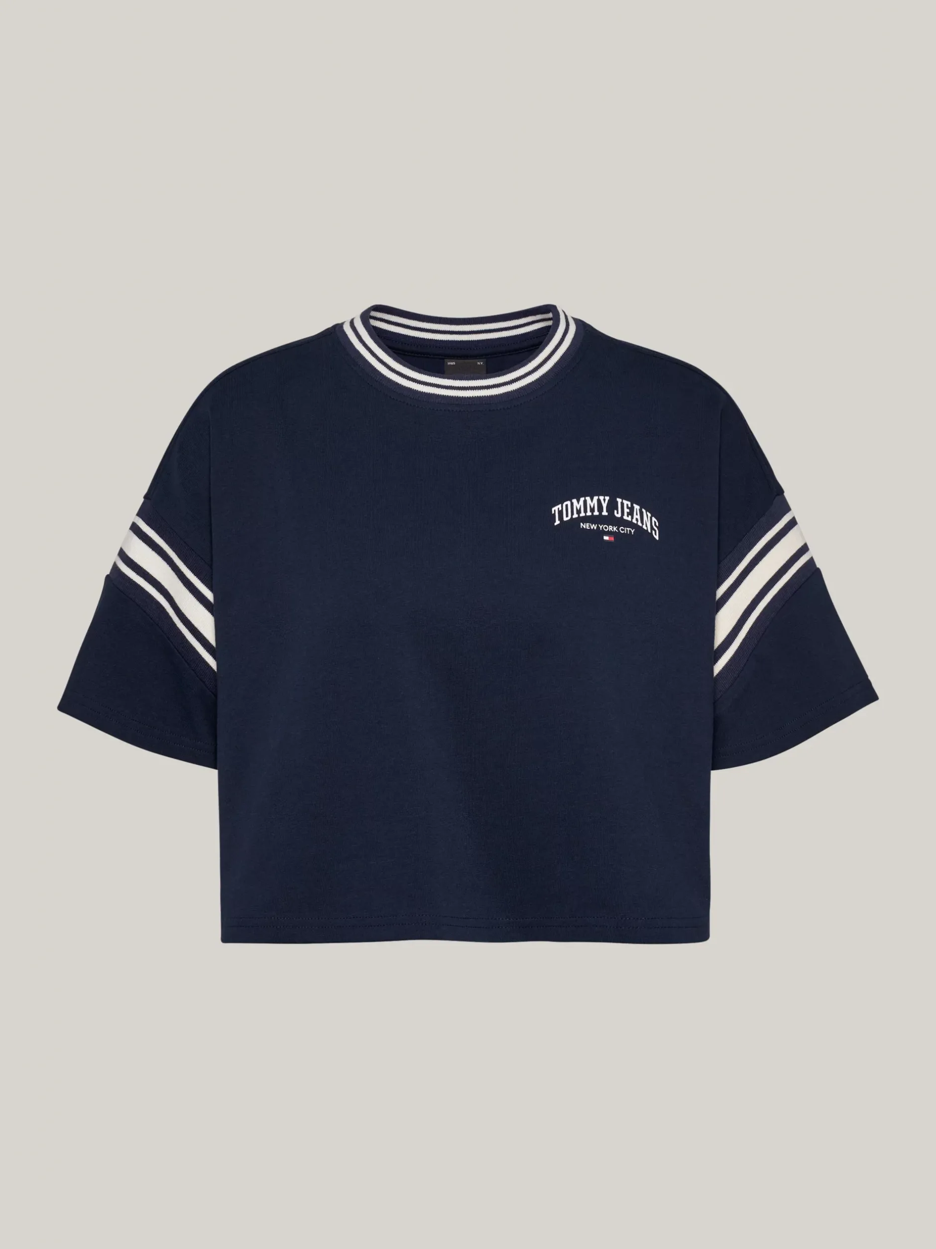 T-Shirty*Tommy Hilfiger Luźny T-shirt W Stylu Varsity DARK NIGHT NAVY