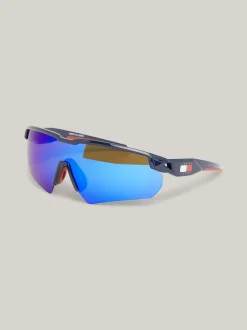 Okulary Przeciwsłoneczne|Okulary Przeciwsłoneczne*Tommy Hilfiger Lustrzane Okulary Przeciwsłoneczne Unisex BLUE BLUE