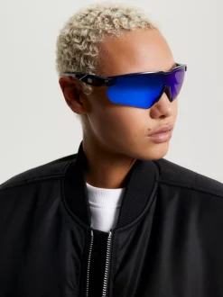 Okulary Przeciwsłoneczne|Okulary Przeciwsłoneczne*Tommy Hilfiger Lustrzane Okulary Przeciwsłoneczne Unisex BLUE BLUE