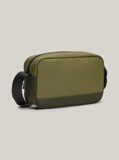 Torebki Na Pasku*Tommy Hilfiger Mała Torba Z Logo Hilfiger Monotype UTILITY OLIVE