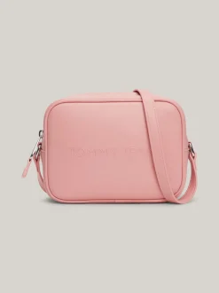 Torebki Na Pasku*Tommy Hilfiger Mała Torebka Essential Z Wytłoczonym Logo CHALKY PINK