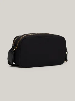 Torebki Na Pasku*Tommy Hilfiger Mała Torebka TH Monogram BLACK