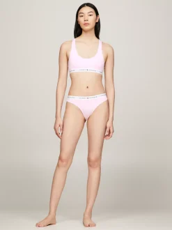 Figi|Bielizna*Tommy Hilfiger Majtki Icon Z Powtarzanym Logo LIGHT PINK