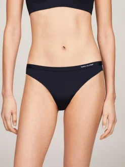 Figi|Bielizna*Tommy Hilfiger Majtki Z Koronką I Logo DESERT SKY