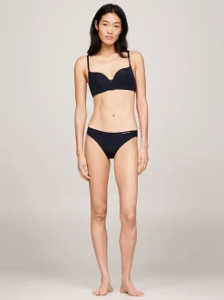 Figi|Bielizna*Tommy Hilfiger Majtki Z Koronką I Logo DESERT SKY