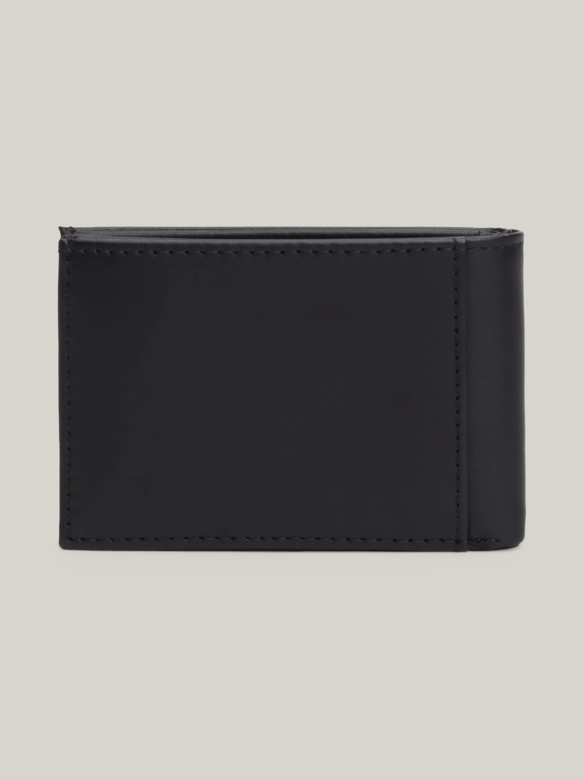 Portfele & Breloczki Do Kluczy*Tommy Hilfiger Mały Elegancki Portfel Skórzany BLACK