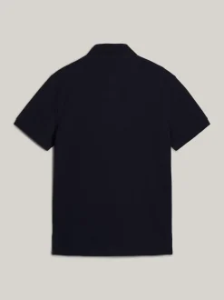 Koszulki Polo*Tommy Hilfiger Melanżowa Koszulka Polo Adaptive 1985 Collection DESERT SKY