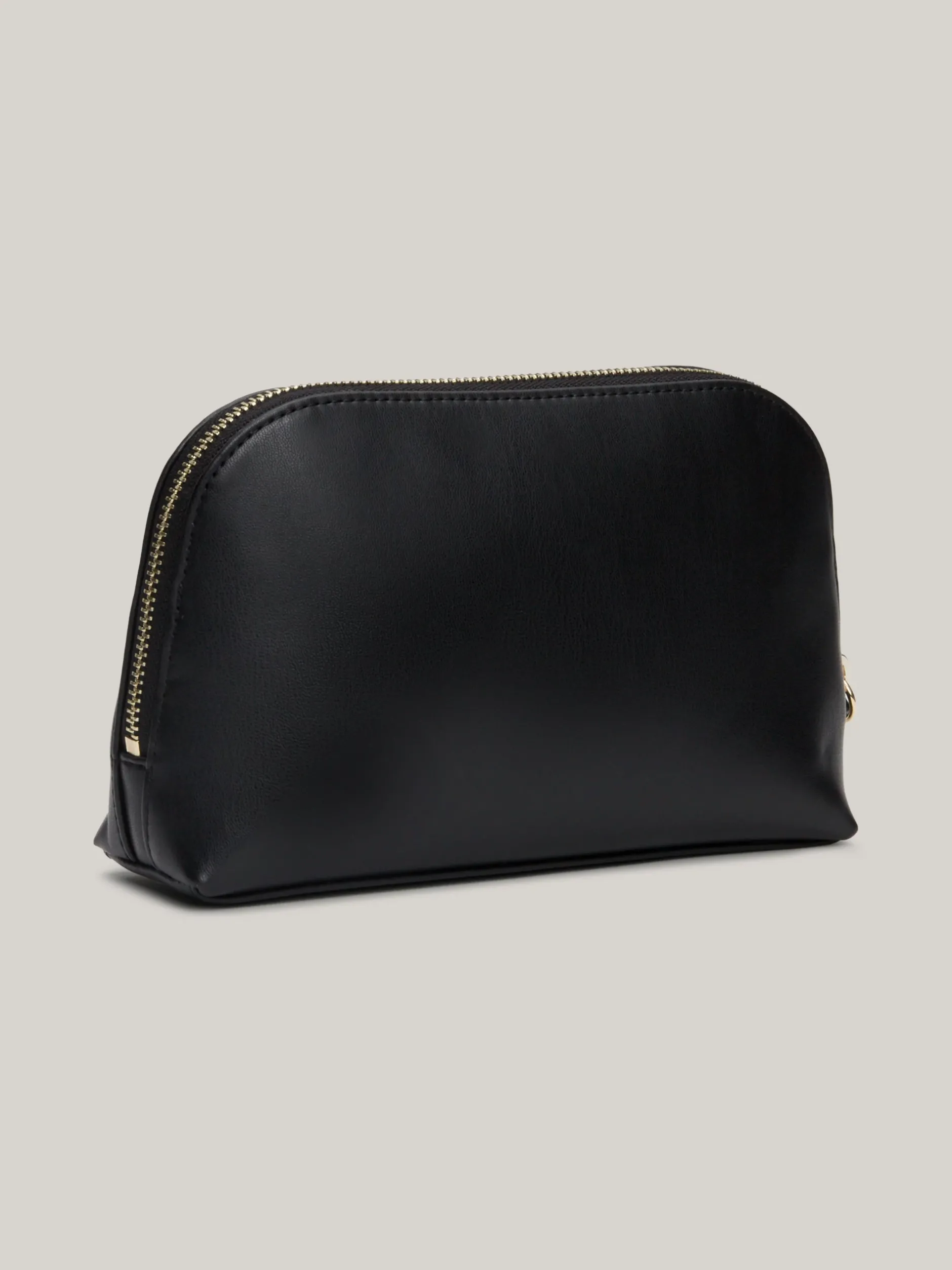 Torebki Na Pasku*Tommy Hilfiger Miękka Kosmetyczka Z Monogramem TH BLACK