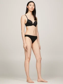 Biustonosze|Bielizna*Tommy Hilfiger Miękki W Dotyku Biustonosz Push-up BLACK