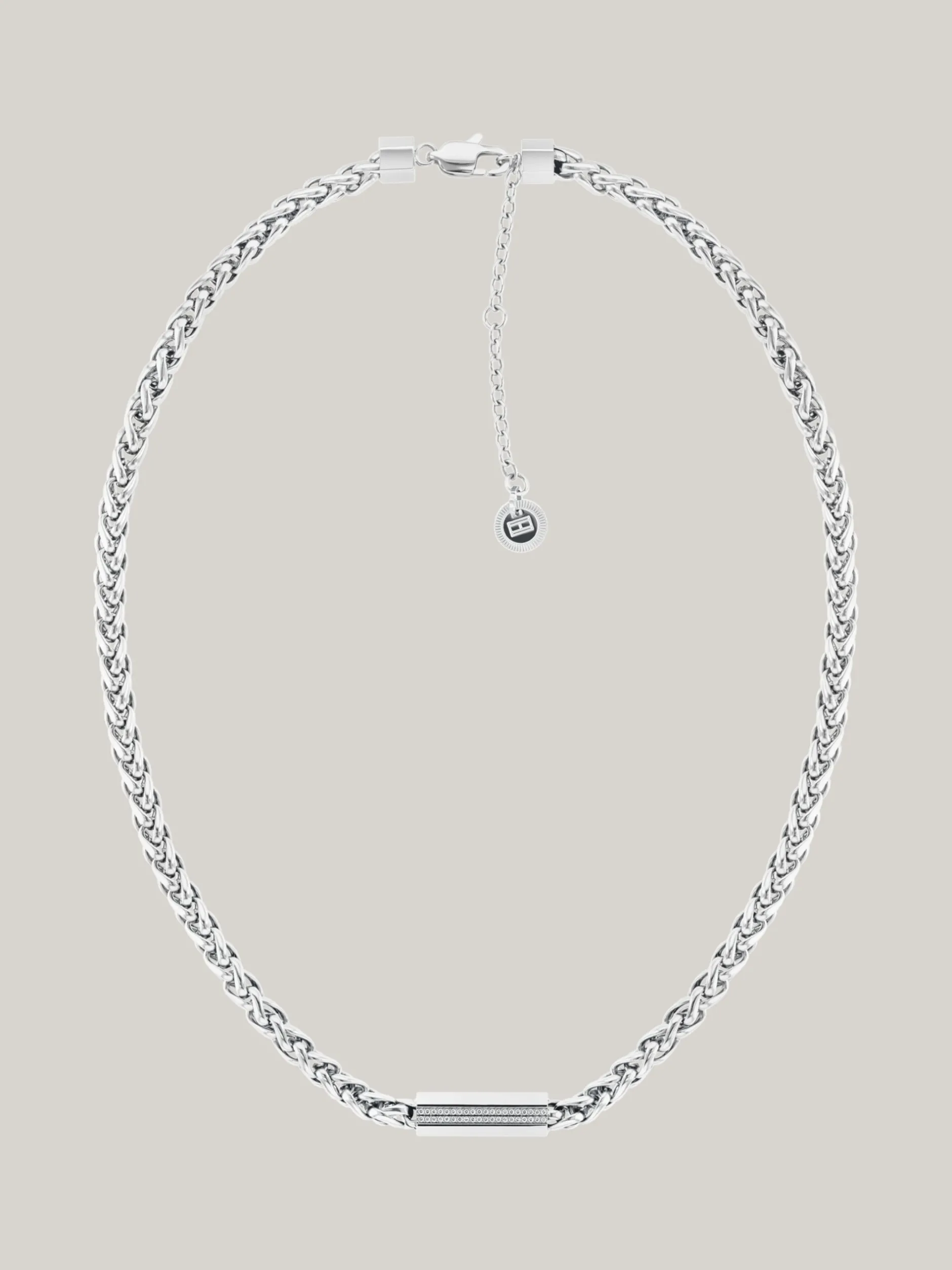 Biżuteria*Tommy Hilfiger Naszyjnik Z łańcuszka Ze Stali Nierdzewnej SILVER