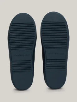 Botki*Tommy Hilfiger Śniegowce Z Regulowanymi Troczkami MILITARY DENIM