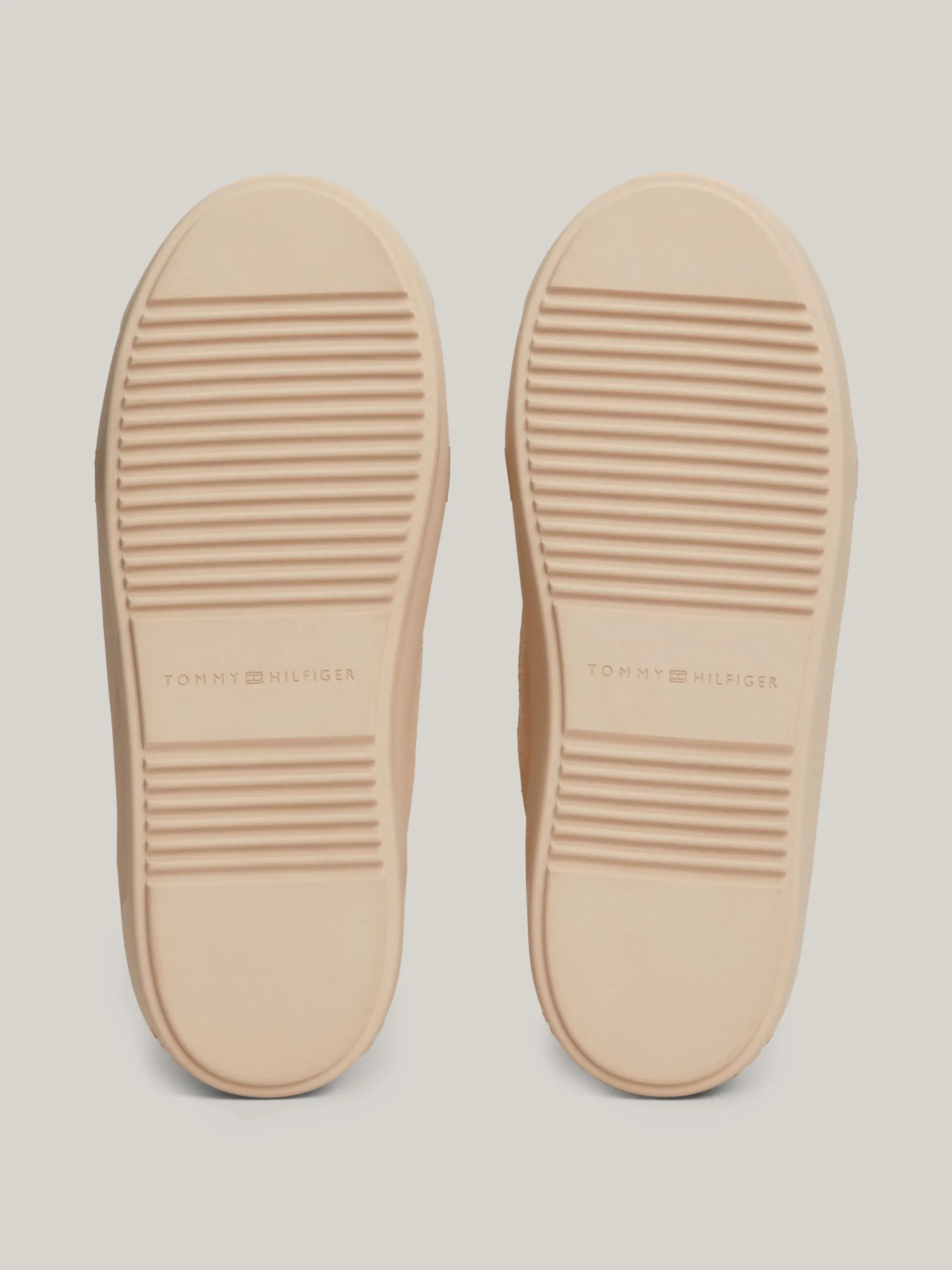 Botki*Tommy Hilfiger Śniegowce Z Regulowanymi Troczkami MISTY BLUSH
