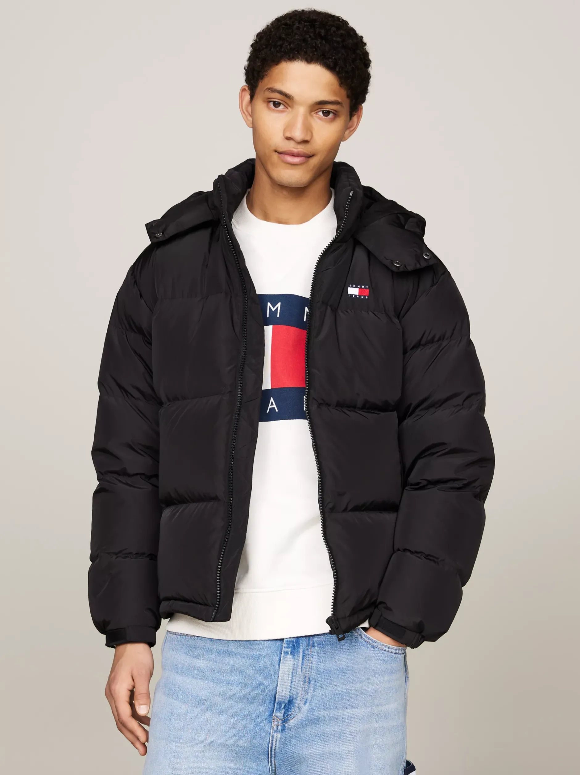Kurtki & Płaszcze*Tommy Hilfiger Nieprzemakalna Kurtka Alaska BLACK