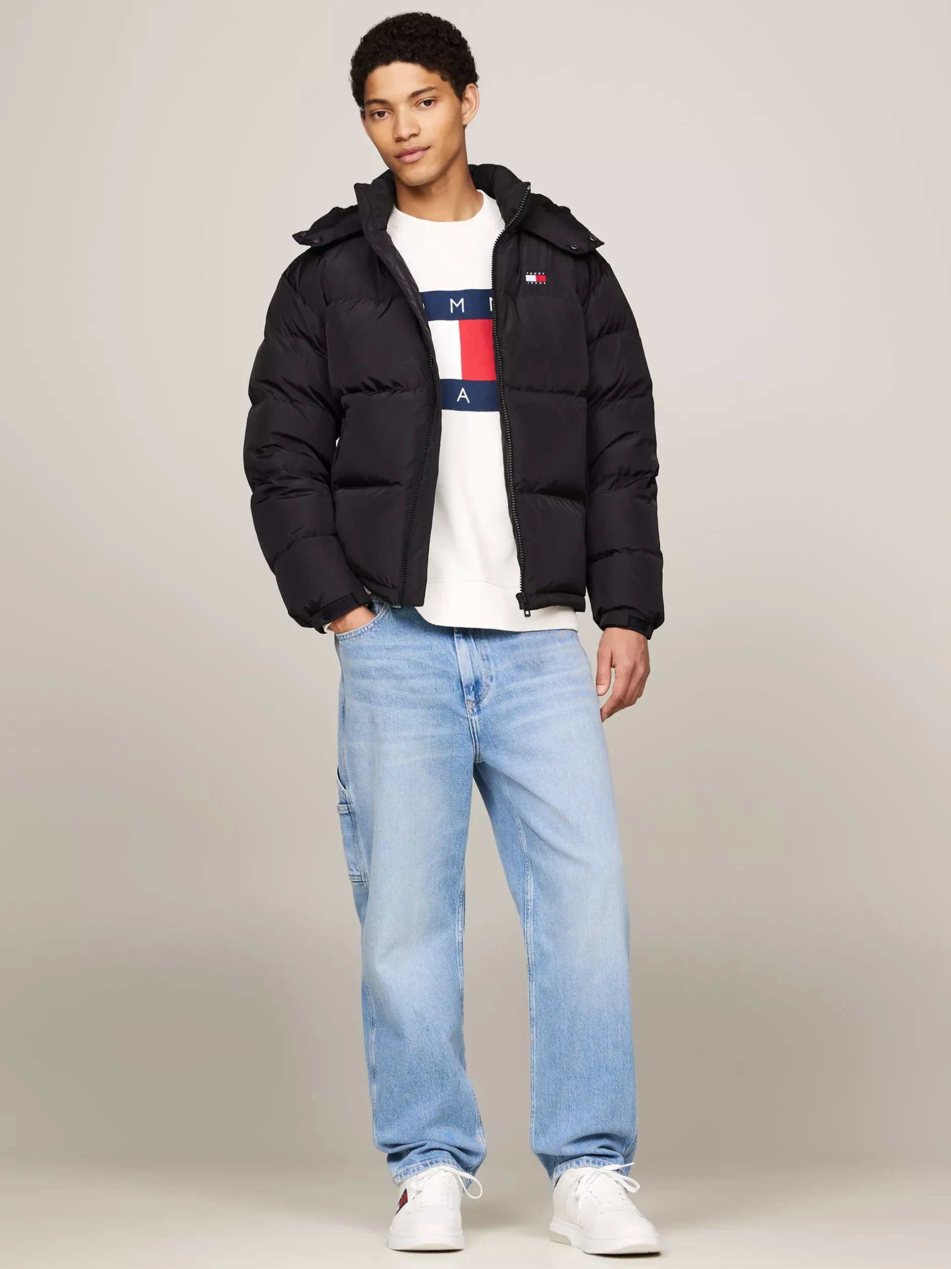 Kurtki & Płaszcze*Tommy Hilfiger Nieprzemakalna Kurtka Alaska BLACK