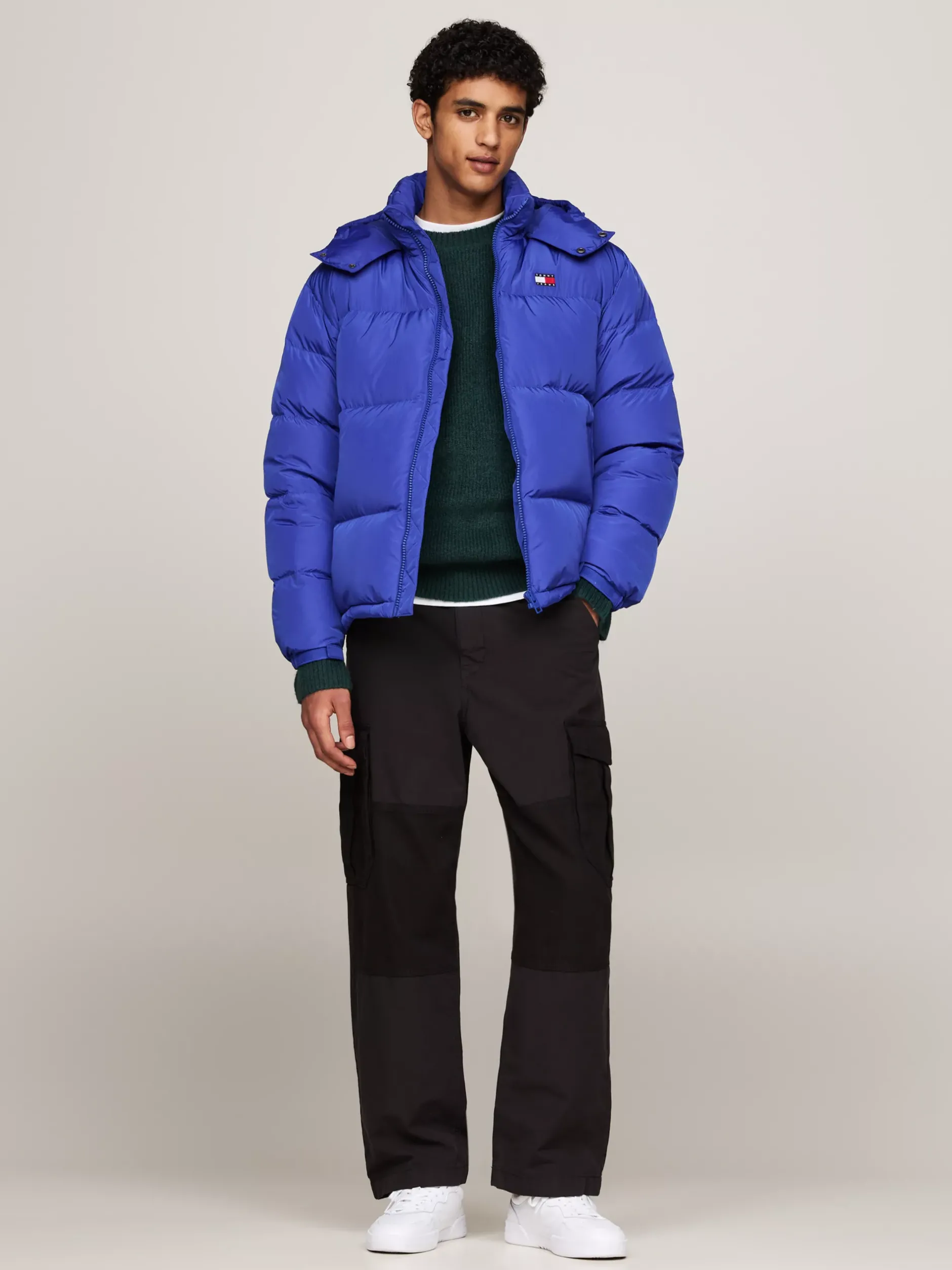 Kurtki & Płaszcze*Tommy Hilfiger Nieprzemakalna Kurtka Alaska BRIGHT BLUE