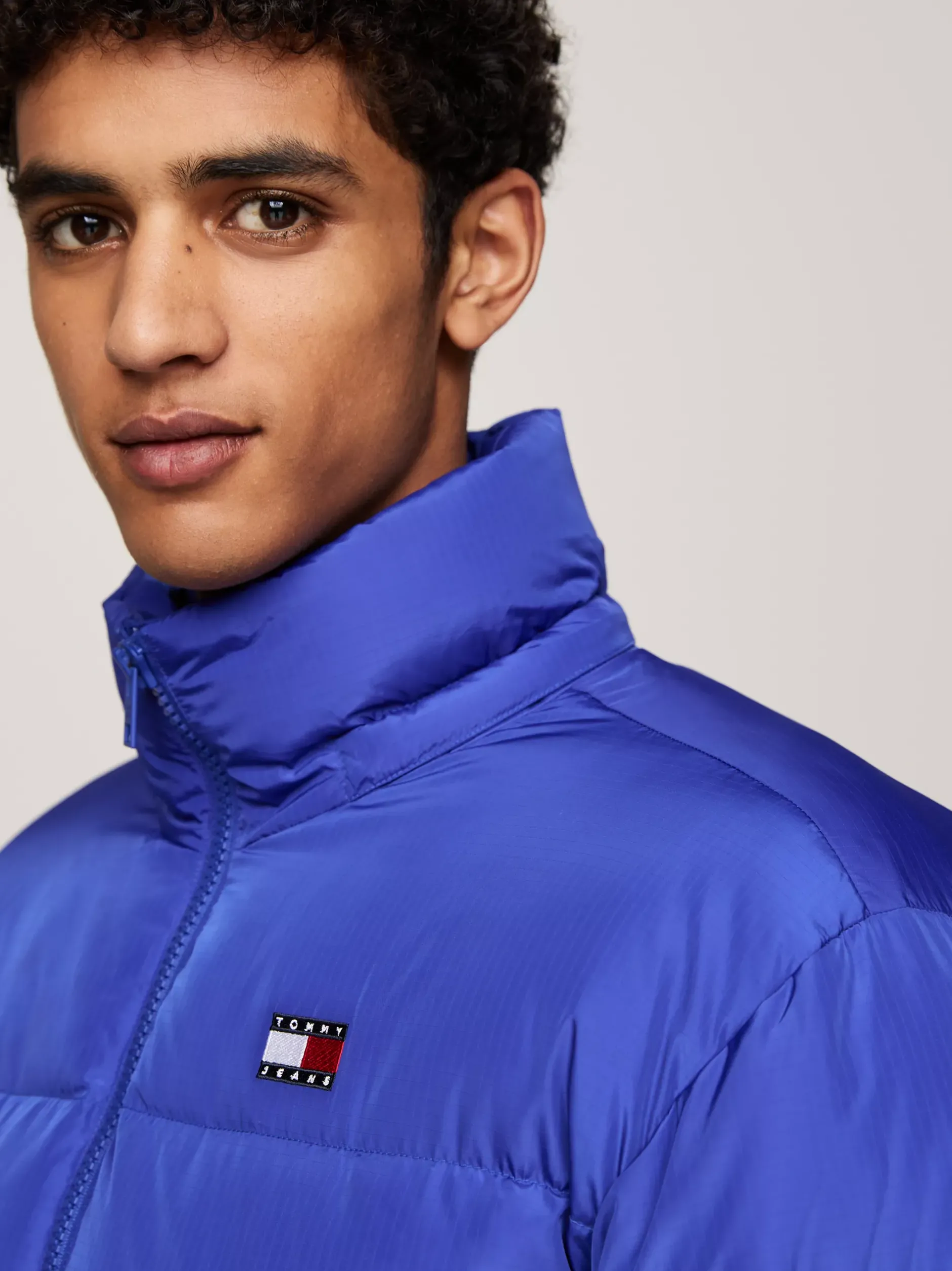 Kurtki & Płaszcze*Tommy Hilfiger Nieprzemakalna Kurtka Alaska BRIGHT BLUE