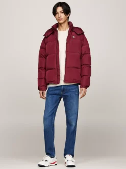 Kurtki & Płaszcze*Tommy Hilfiger Nieprzemakalna Kurtka Alaska DEEP ROUGE