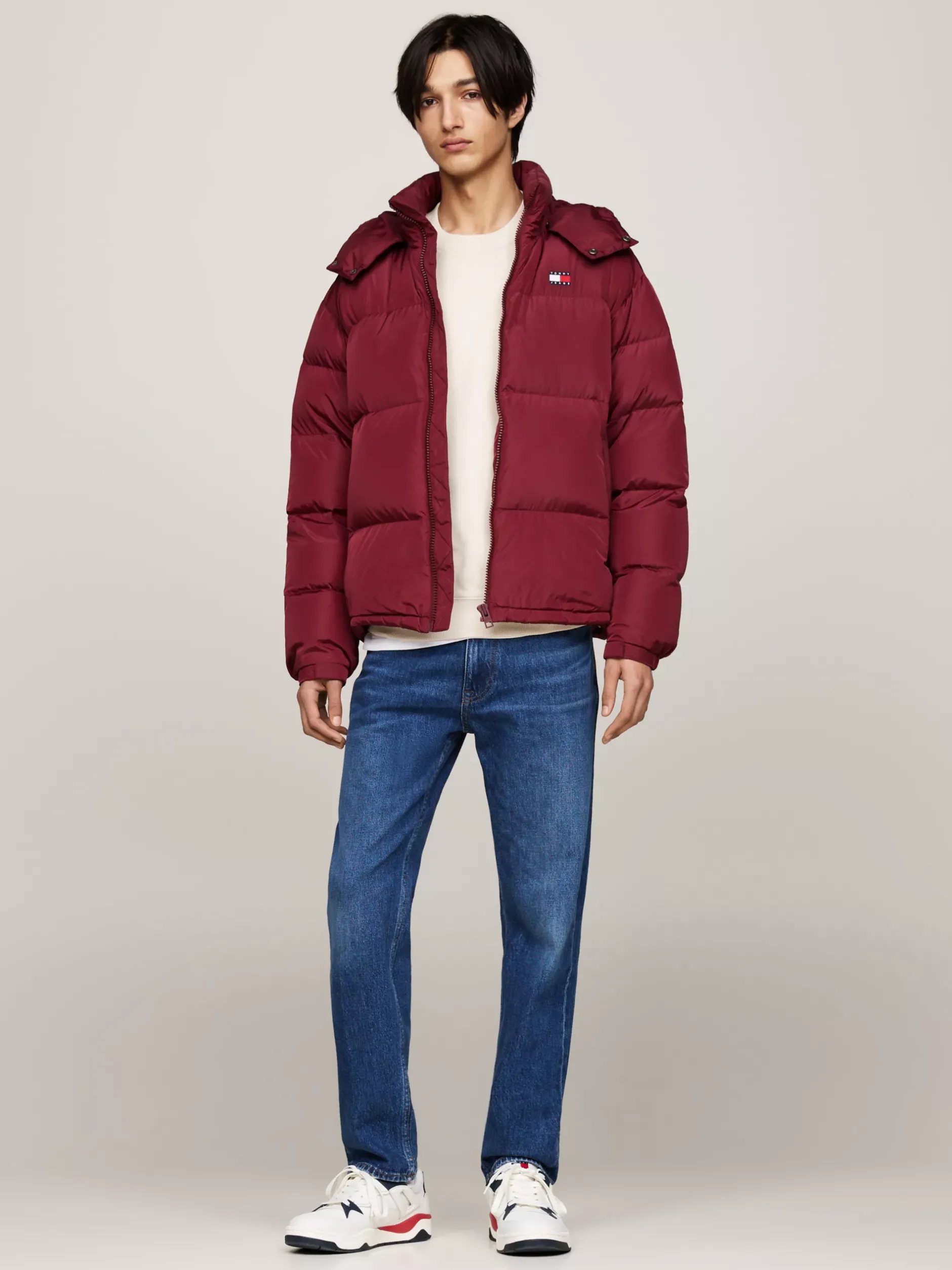 Kurtki & Płaszcze*Tommy Hilfiger Nieprzemakalna Kurtka Alaska DEEP ROUGE