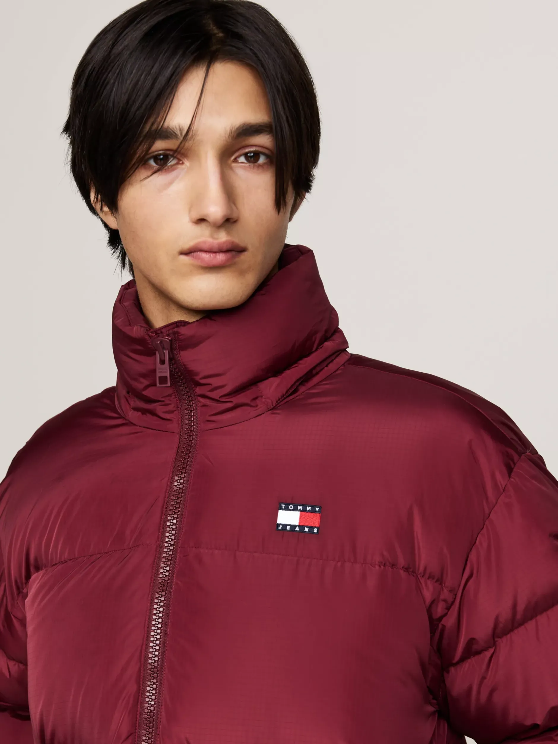 Kurtki & Płaszcze*Tommy Hilfiger Nieprzemakalna Kurtka Alaska DEEP ROUGE