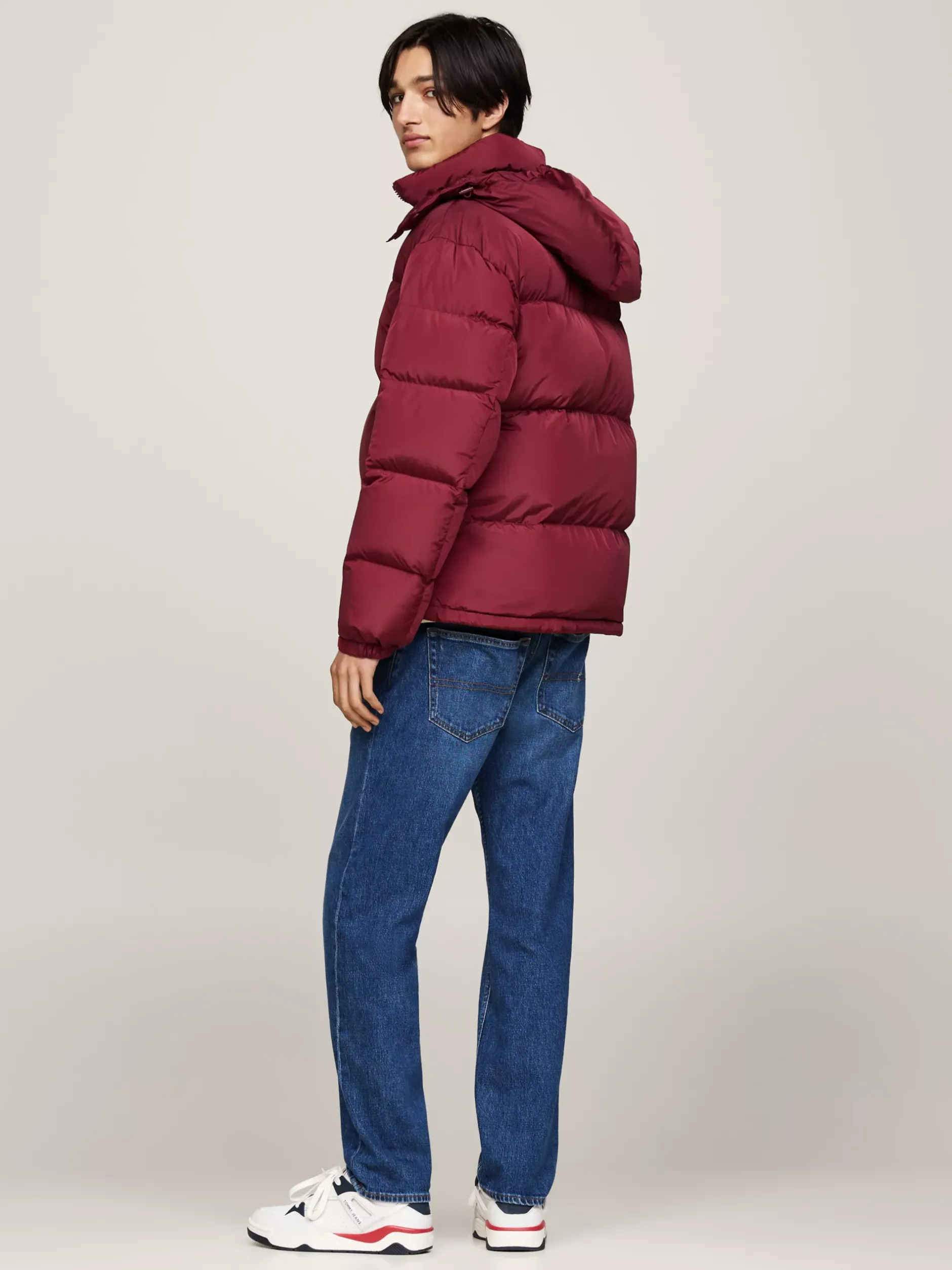 Kurtki & Płaszcze*Tommy Hilfiger Nieprzemakalna Kurtka Alaska DEEP ROUGE