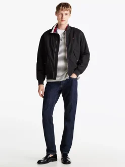 Kurtki & Płaszcze|Bomberki*Tommy Hilfiger Nieprzemakalna Kurtka Bomber Z Termoizolacją BLACK