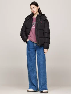 Kurtki & Płaszcze*Tommy Hilfiger Nieprzemakalna Kurtka Puchowa Alaska BLACK