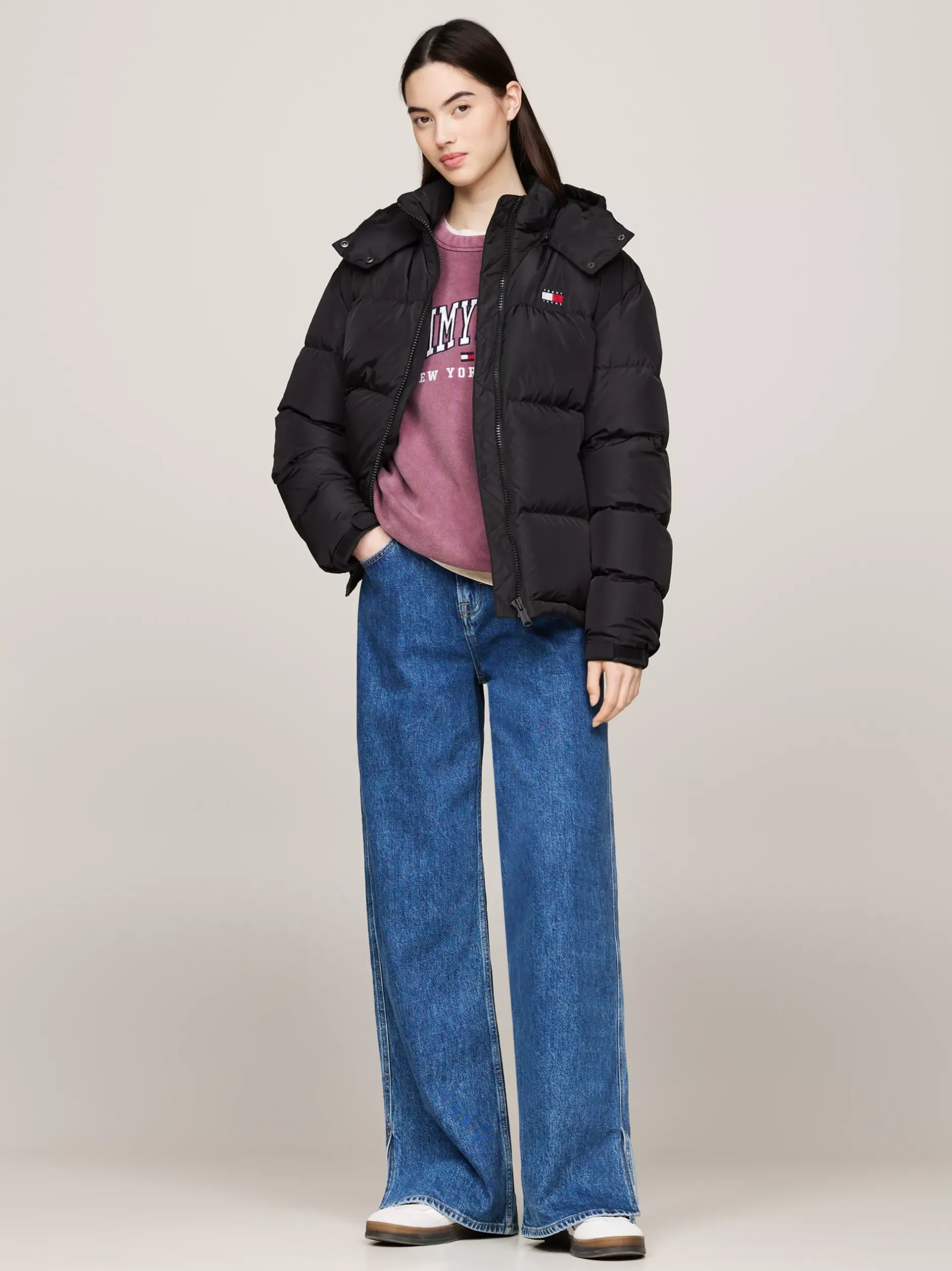 Kurtki & Płaszcze*Tommy Hilfiger Nieprzemakalna Kurtka Puchowa Alaska BLACK