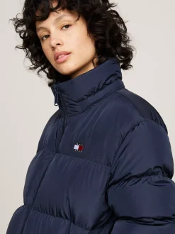 Kurtki & Płaszcze*Tommy Hilfiger Nieprzemakalna Kurtka Puchowa Alaska DARK NIGHT NAVY