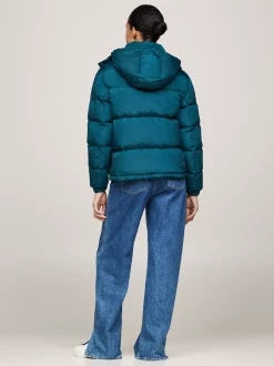 Kurtki & Płaszcze*Tommy Hilfiger Nieprzemakalna Kurtka Puchowa Alaska DEEP SEAWATER