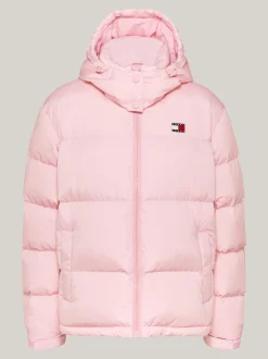 Kurtki & Płaszcze*Tommy Hilfiger Nieprzemakalna Kurtka Puchowa Alaska BALLET PINK